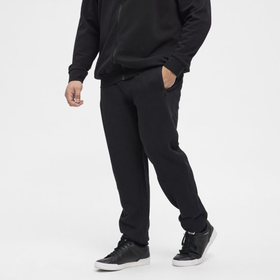 North Latitude Denim Sweatpants Black - Joggingbroeken & shorts - Joggingbroeken & Shorts Heren Grote Maten