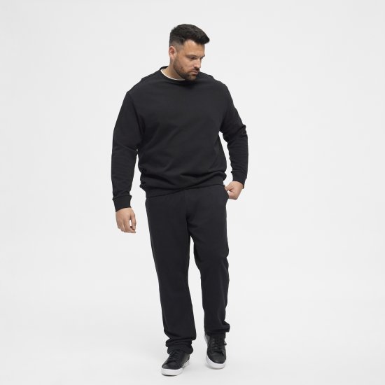 North Latitude Sweatpants Black - Joggingbroeken & shorts - Joggingbroeken & Shorts Heren Grote Maten