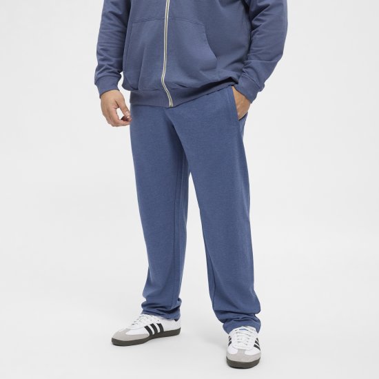 North Latitude Sweat Trousers Blue Melange - Joggingbroeken & shorts - Joggingbroeken & Shorts Heren Grote Maten