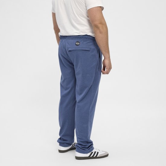 North Latitude Sweat Trousers Blue Melange - Joggingbroeken & shorts - Joggingbroeken & Shorts Heren Grote Maten
