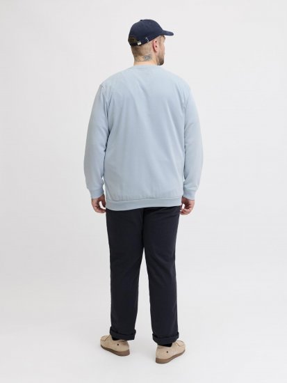 Jack & Jones Brandon Sweatshirt Blue - Sweaters & hoodies - Sweaters & Hoodies Grote Maten Heren
