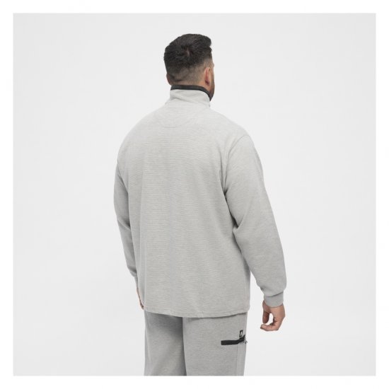 North Latitude Ottoman Sweatshirt Mid Grey - Sweaters & hoodies - Sweaters & Hoodies Grote Maten Heren