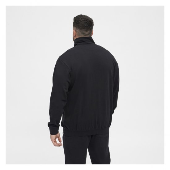 North Latitude Full-Zip Sweatshirt Black - Sweaters & hoodies - Sweaters & Hoodies Grote Maten Heren