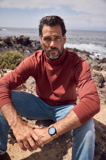 JP1880 Turtleneck Sweatshirt Red - Sweaters & hoodies - Sweaters & Hoodies Grote Maten Heren