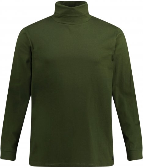 JP1880 Turtleneck Sweatshirt Green - Sweaters & hoodies - Sweaters & Hoodies Grote Maten Heren