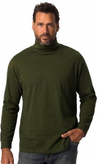 JP1880 Turtleneck Sweatshirt Green - Sweaters & hoodies - Sweaters & Hoodies Grote Maten Heren