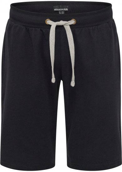 North Latitude Denim Sweatshorts Black - Joggingbroeken & shorts - Joggingbroeken & Shorts Heren Grote Maten