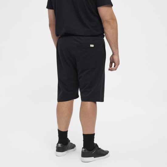 North Latitude Denim Sweatshorts Black - Joggingbroeken & shorts - Joggingbroeken & Shorts Heren Grote Maten