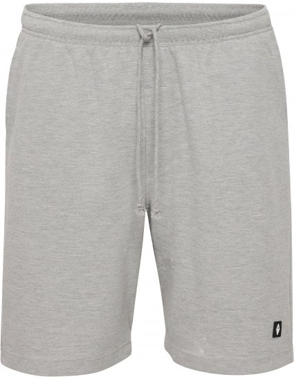 North Latitude Ottoman Sweatshorts Mid Grey - Joggingbroeken & shorts - Joggingbroeken & Shorts Heren Grote Maten
