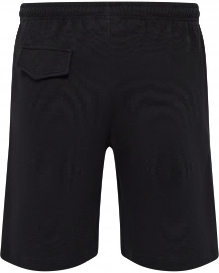 North Latitude Ottoman Sweatshorts Black - Joggingbroeken & shorts - Joggingbroeken & Shorts Heren Grote Maten