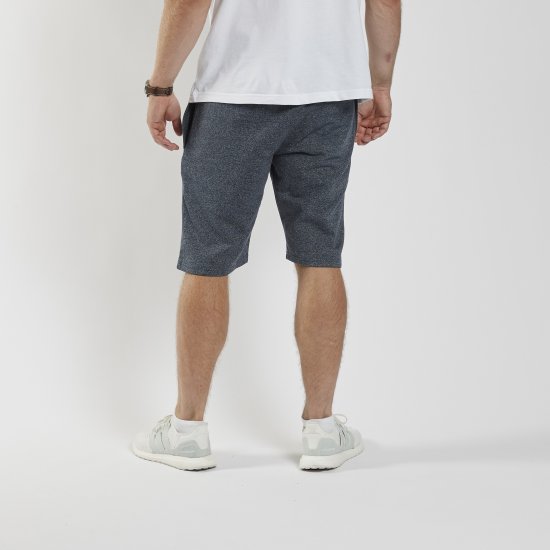 North Latitude Sweatshorts Blue Melange TALL - Joggingbroeken & shorts - Joggingbroeken & Shorts Heren Grote Maten