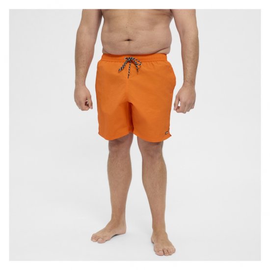 North Latitude Swimshorts Orange - Ondergoed & zwem - Grote Maten Ondergoed Heren