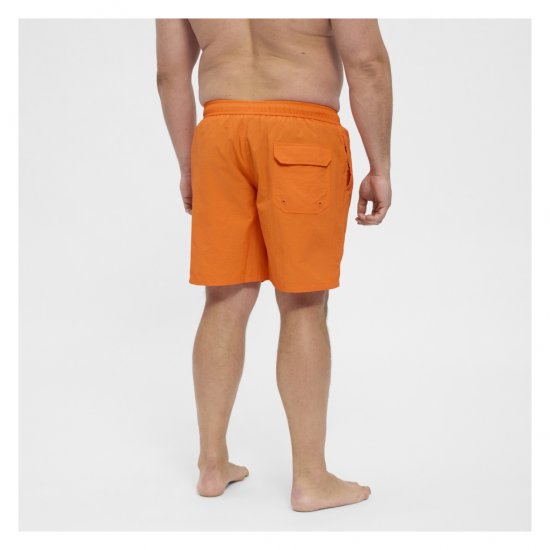 North Latitude Swimshorts Orange - Ondergoed & zwem - Grote Maten Ondergoed Heren