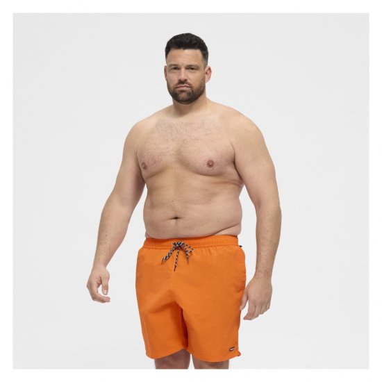 North Latitude Swimshorts Orange - Ondergoed & zwem - Grote Maten Ondergoed Heren