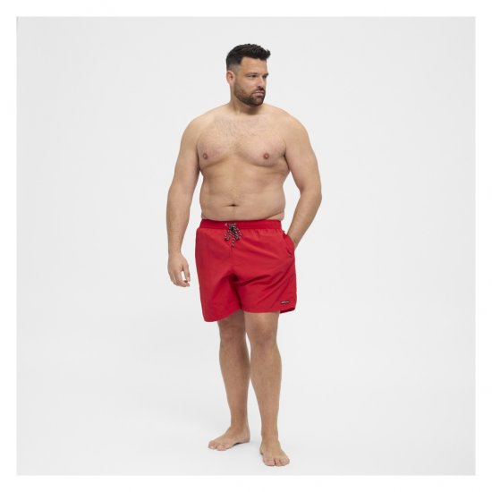 North Latitude Swimshorts Red - Ondergoed & zwem - Grote Maten Ondergoed Heren