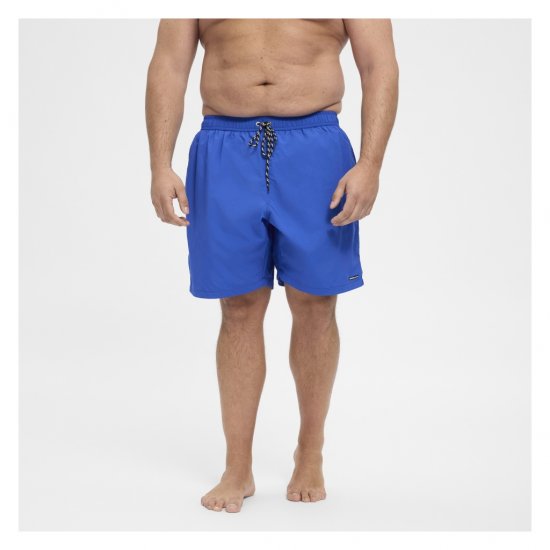 North Latitude Swimshorts Cobolt Blue - Ondergoed & zwem - Grote Maten Ondergoed Heren
