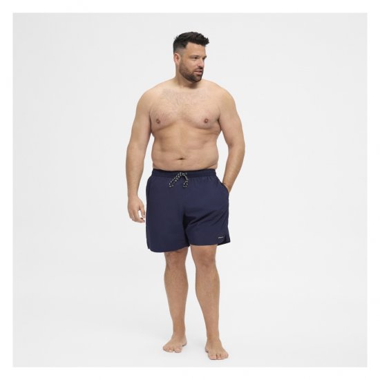 North Latitude Swimshorts Navy Blue - Ondergoed & zwem - Grote Maten Ondergoed Heren