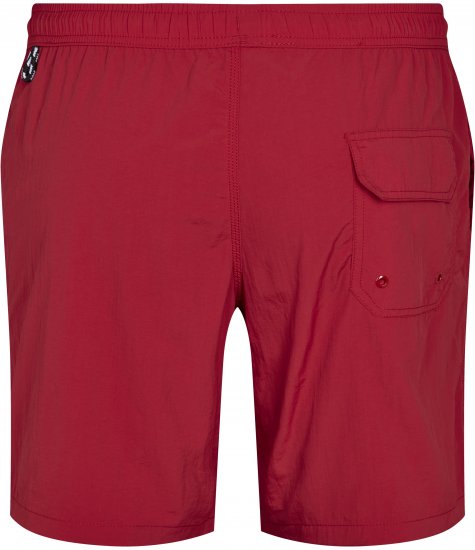 North Latitude Swimshorts Red TALL - Ondergoed & zwem - Grote Maten Ondergoed Heren