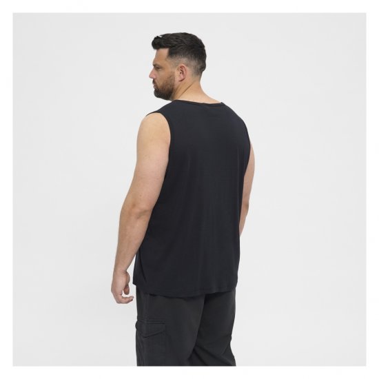 North Latitude Tanktop Black - Mouwloze T-shirts/Tank tops - Mouwloze T-shirts/Tank Tops grote maten