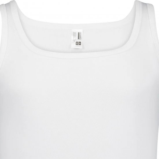  Adamo Royal Fine Ribbed Undershirt 2-Pack White - Ondergoed & zwem - Grote Maten Ondergoed Heren