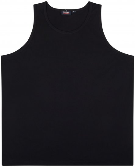 Espionage T017 Plain Sport Singlet Black - T-shirts - Grote Maten T-shirts Heren