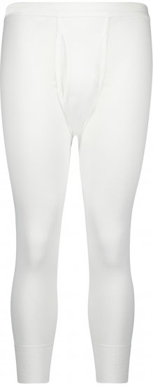 Adamo Prestige Thermal Long Johns 3/4 White - Ondergoed & zwem - Grote Maten Ondergoed Heren