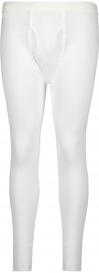 Adamo Royal Thermal Long Johns Fine Ribbed White - Ondergoed & zwem - Grote Maten Ondergoed Heren