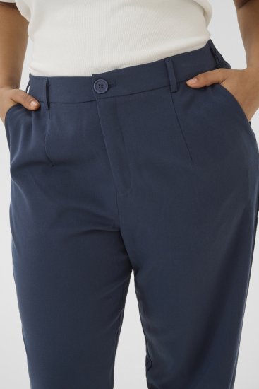 Kaffe Curve Merla Broek Midnight marine - Jeans & Broeken in Grote Maten – Plus Size - 