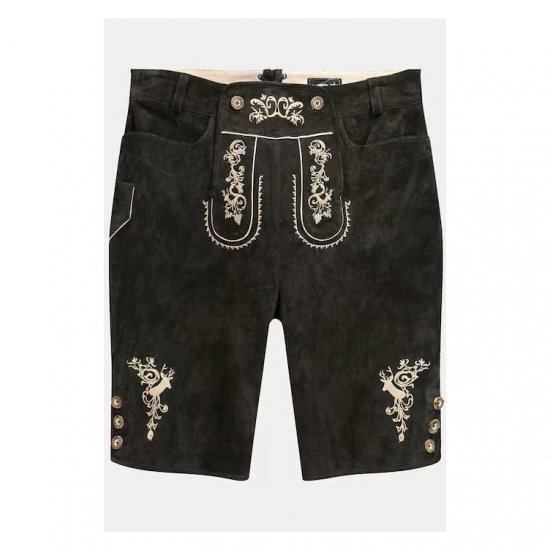 Men Plus Leather Trousers Dark Brown - Feestkleding - Feestkleding – Vier in stijl en comfort