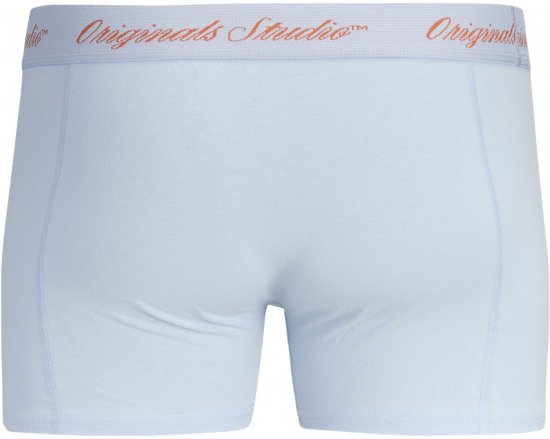 Jack & Jones Norrebro Solid Trunks 3-Pack Blue - Boxershorts - Grote Maten Boxershorts Heren