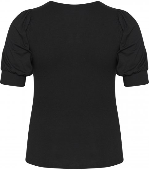 Kaffe Curve Sissy T-shirt Diepzwart - T-shirts - 