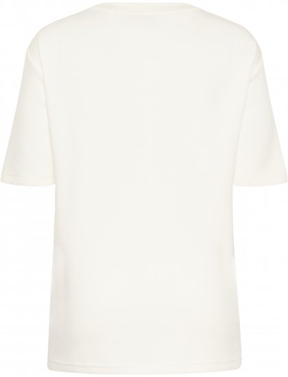 Kaffe Curve Rosa T-Shirt Chalk - T-shirts - 