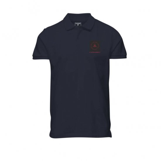 Jack & Jones Conrad Polo Short Sleeve Navy - Polo shirts - Grote Maten Poloshirts Heren