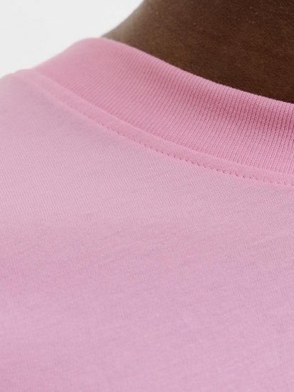 Jack & Jones Brandon T-Shirt Pink - T-shirts - Grote Maten T-shirts Heren