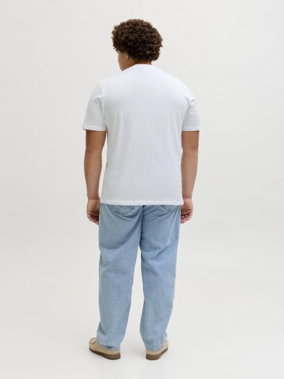 Jack & Jones Archive T-shirt Wit - T-shirts - Grote Maten T-shirts Heren