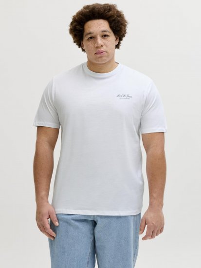 Jack & Jones Archive T-shirt Wit - T-shirts - Grote Maten T-shirts Heren