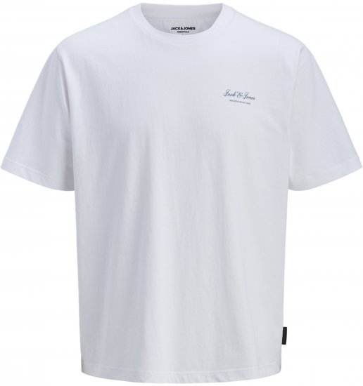 Jack & Jones Archive T-shirt Wit - T-shirts - Grote Maten T-shirts Heren