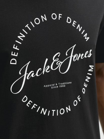 Jack & Jones Grayson T-shirt Zwart - T-shirts - Grote Maten T-shirts Heren