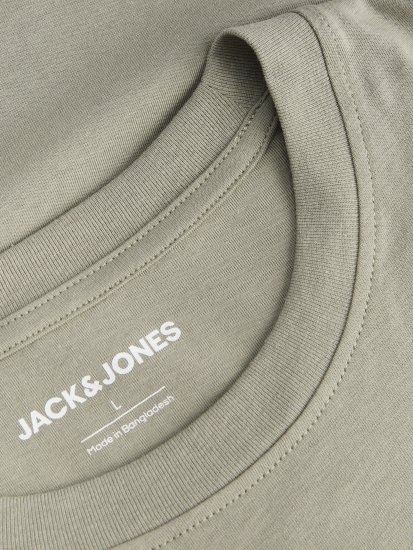 Jack & Jones King Crew Neck T-Shirt Grey - T-shirts met opdruk - T-shirts met opdruk grote maten