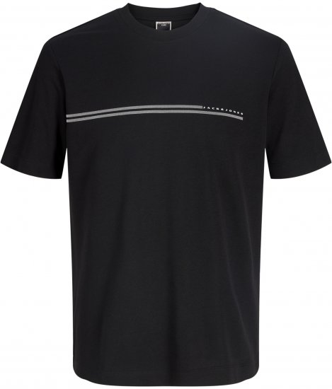 Jack & Jones Cofusion T-Shirt Black - T-shirts - Grote Maten T-shirts Heren