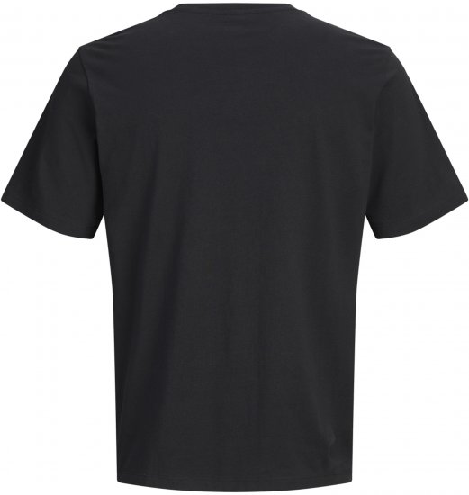 Jack & Jones Nantucket Branding T-Shirt Zwart - T-shirts - Grote Maten T-shirts Heren