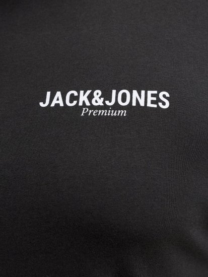 Jack & Jones Oscar T-Shirt Black - T-shirts met opdruk - T-shirts met opdruk grote maten