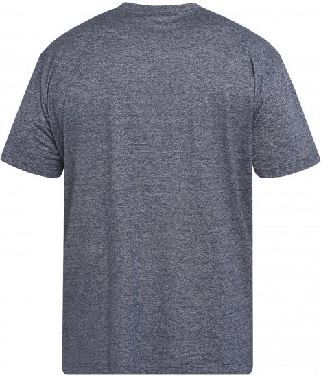 North Latitude 61124 Gestreept T-Shirt Marineblauw - T-shirts - Grote Maten T-shirts Heren