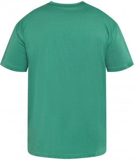 North Latitude 61135 T-Shirt Met Print Groen - T-shirts - Grote Maten T-shirts Heren