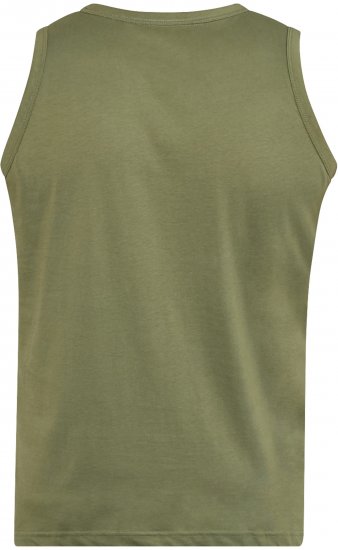 North Latitude 61321 Tanktop Olijfgroen - T-shirts - Grote Maten T-shirts Heren