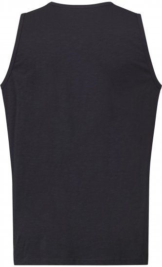 North Latitude 61323 Tanktop Slub Zwart - T-shirts - Grote Maten T-shirts Heren