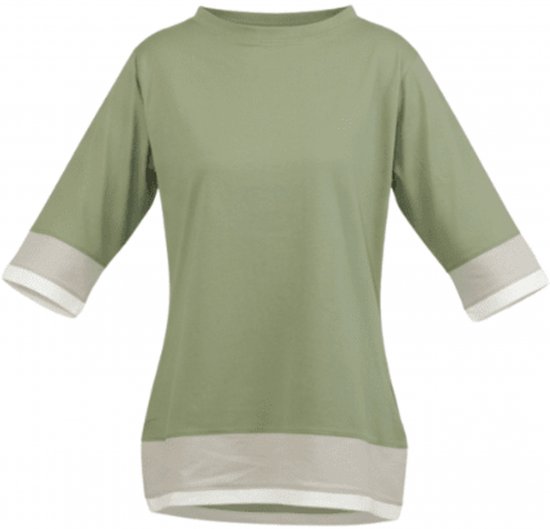 Nora Mikken ANNELI T-Shirt Green - T-shirts - 