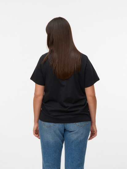 Vero Moda Paulina T-Shirt Black - T-shirts - 