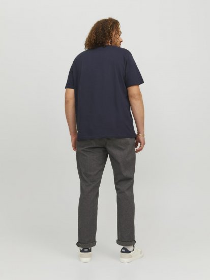 Jack & Jones Logan T-Shirt Navy - T-shirts - Grote Maten T-shirts Heren