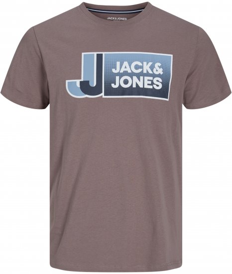 Jack & Jones Logan T-Shirt Brown - T-shirts - Grote Maten T-shirts Heren